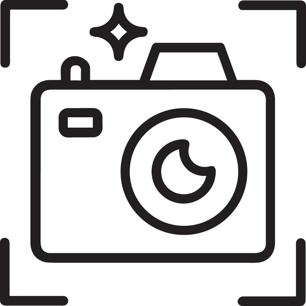 camera fotografie icoon symbool beeld vector. illustratie van multimedia fotografisch lens grapich ontwerp beeld vector