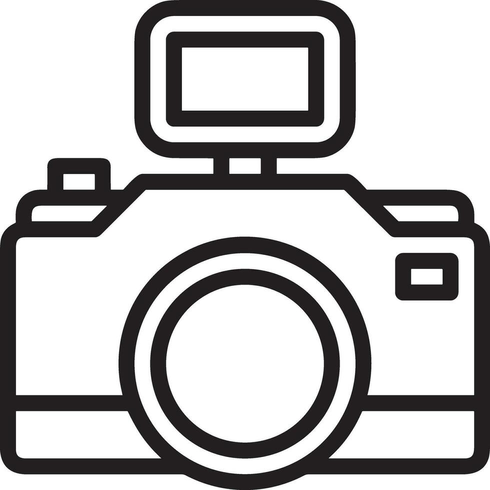 camera fotografie icoon symbool beeld vector. illustratie van multimedia fotografisch lens grapich ontwerp beeld vector