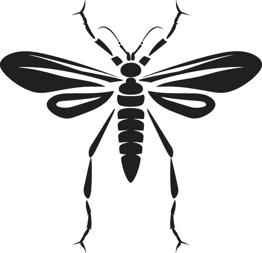 gebeeldhouwd stok insect zich afvragen aard insect ontwerp vector