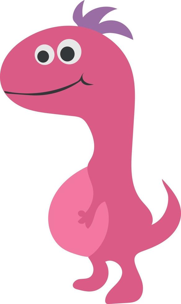 schattige dinosaurus in cartoonstijl vector