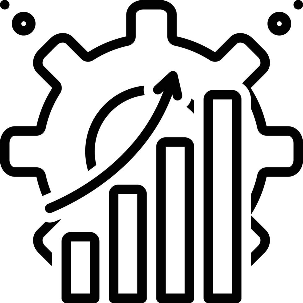 lijnpictogram voor efficiënt vector