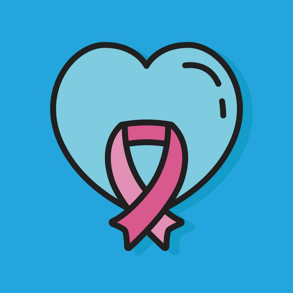 kanker Gezondheid borst liefdadigheid zorg hoop bewustzijn campagne lint ziekte ondersteuning oktober ziekte ziekte vector
