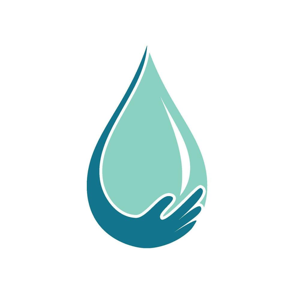 waterdruppel logo sjabloon vector