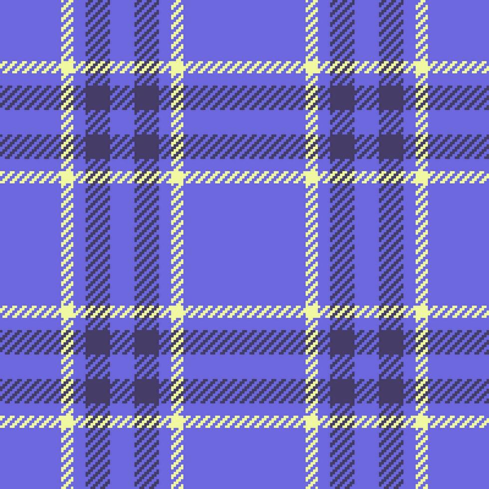 achtergrond Schotse ruit structuur van kleding stof plaid naadloos met een controleren textiel patroon vector. vector