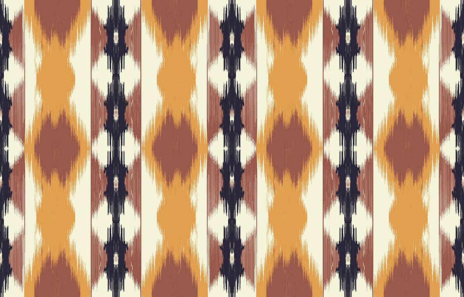 etnisch abstract ikat kunst. aztec ornament afdrukken. meetkundig etnisch patroon naadloos kleur oosters. ontwerp voor achtergrond ,gordijn, tapijt, behang, kleding, inpakken, batik, vector illustratie.