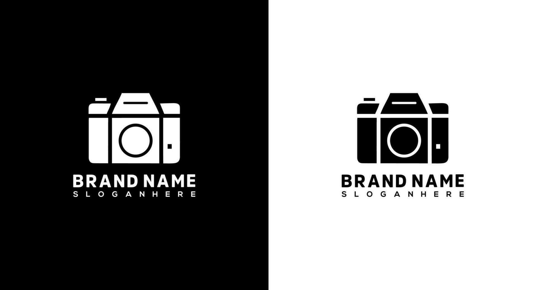 camera logo ontwerp sjabloon. fotograaf logo camera icoon vector. fotografie logo ontwerp, vector