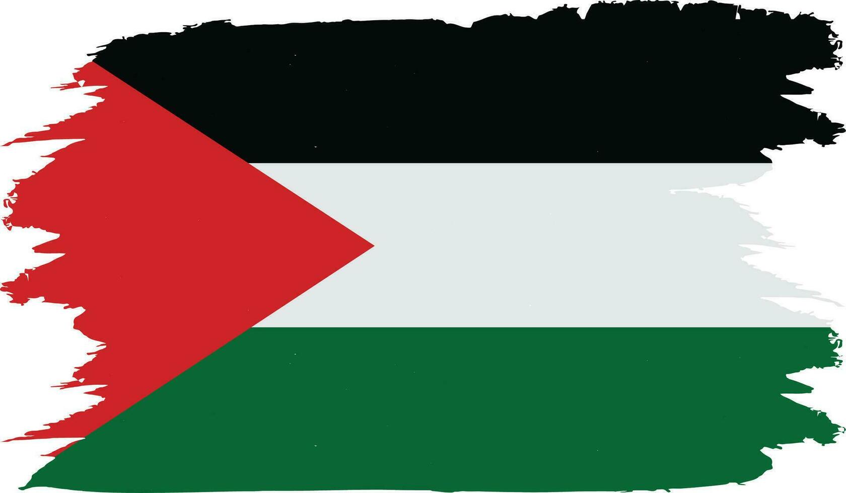 vector illustratie van Palestijn vlag
