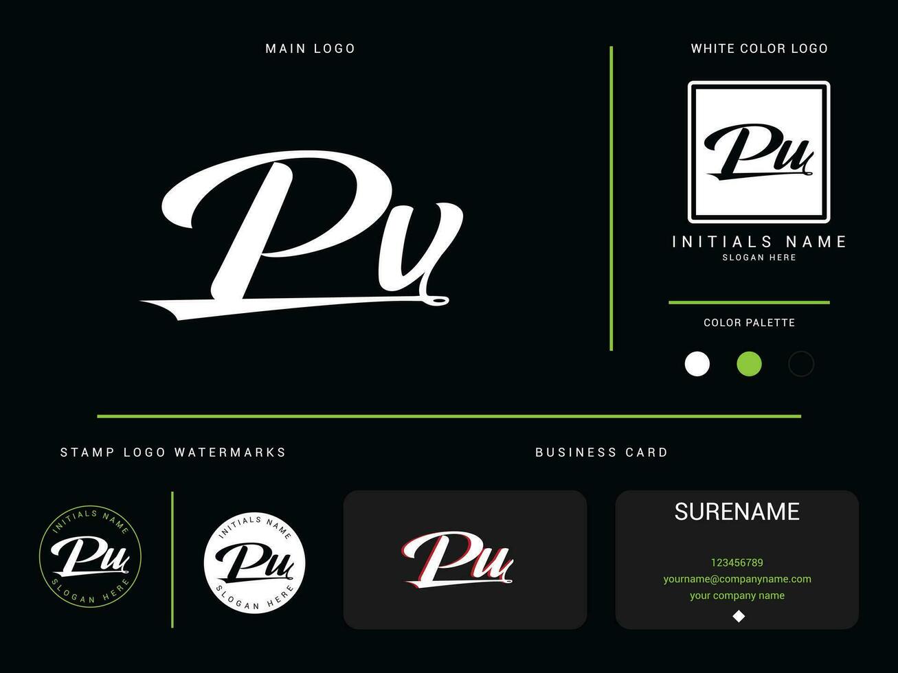 elegant pv luxe mode logo, modern kleding pv logo icoon vector voor uw kleding winkel