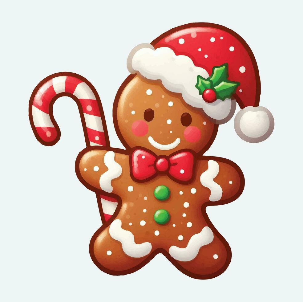 Kerstmis koekjes clip art ontwerp vector