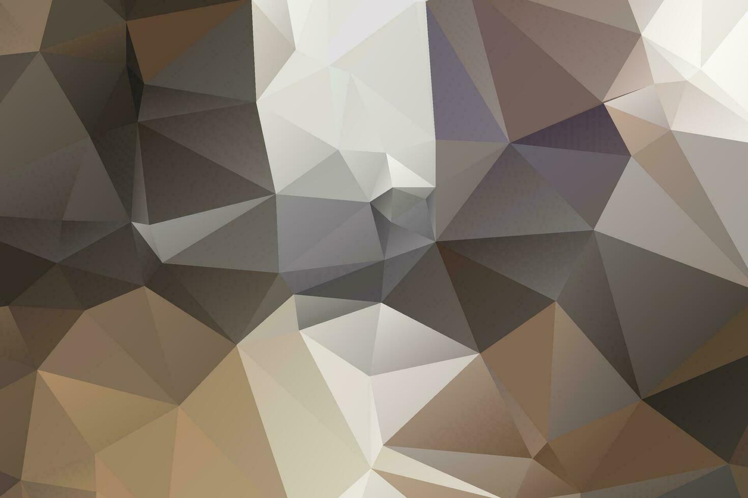 abstract grijs achtergrond, laag poly getextureerde driehoek vormen in willekeurig patroon, modieus lowpoly achtergrond. vector