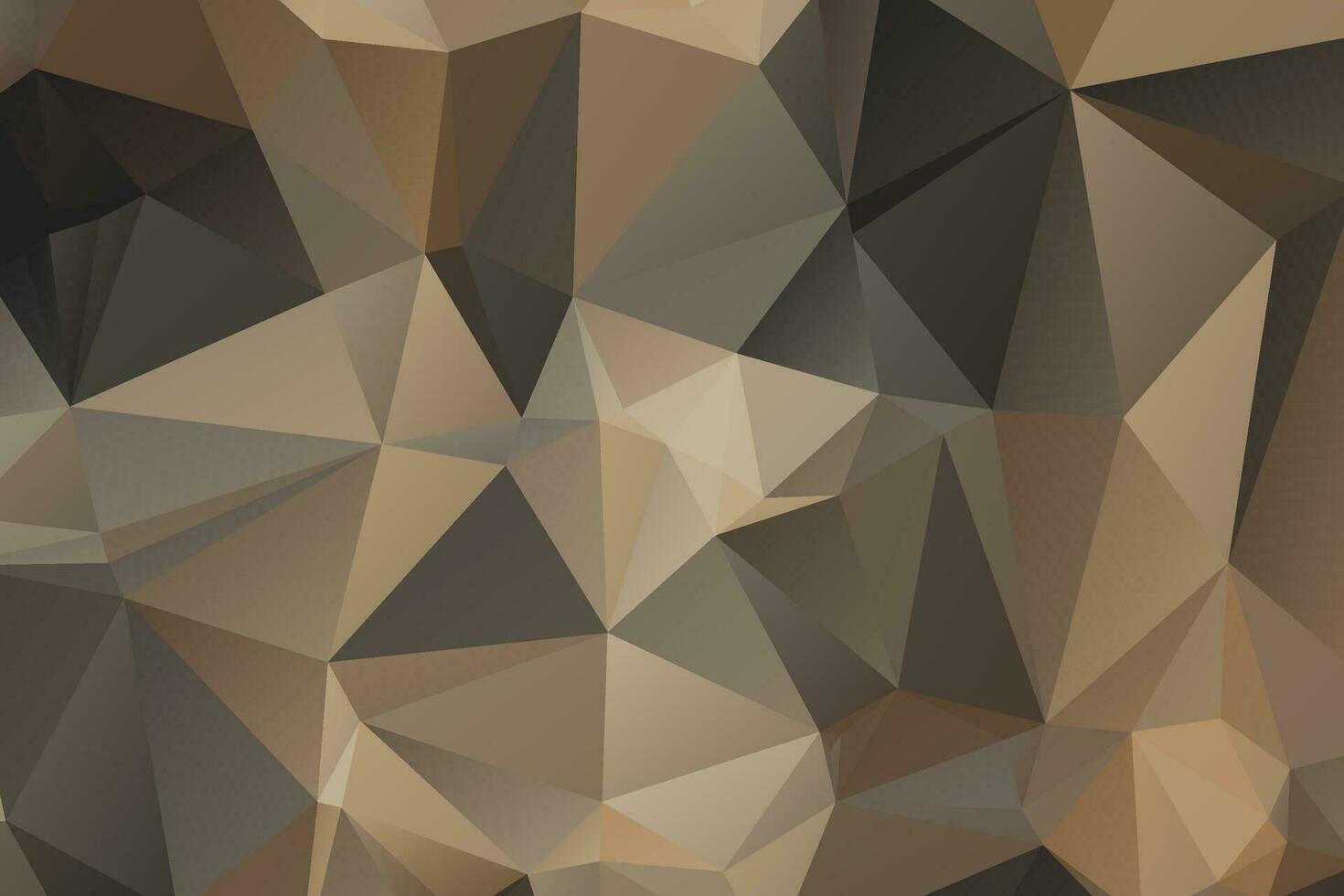 abstract grijs achtergrond, laag poly getextureerde driehoek vormen in willekeurig patroon, modieus lowpoly achtergrond. vector