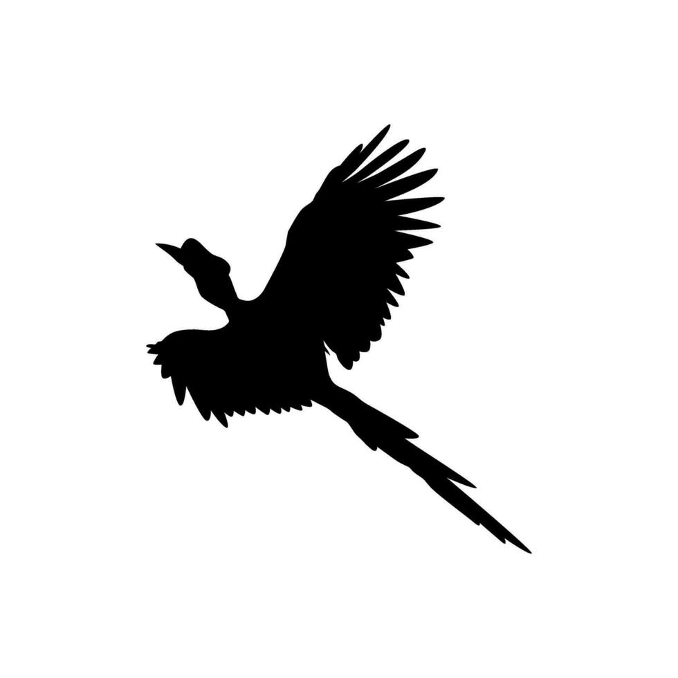 vliegend Super goed toeter vogel silhouet. kan gebruik voor kunst illustratie, logo gram, website, pictogram of grafisch ontwerp element. vector illustratie