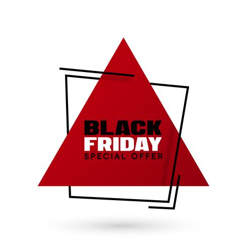 Black Friday verkoop vectorillustratie vector