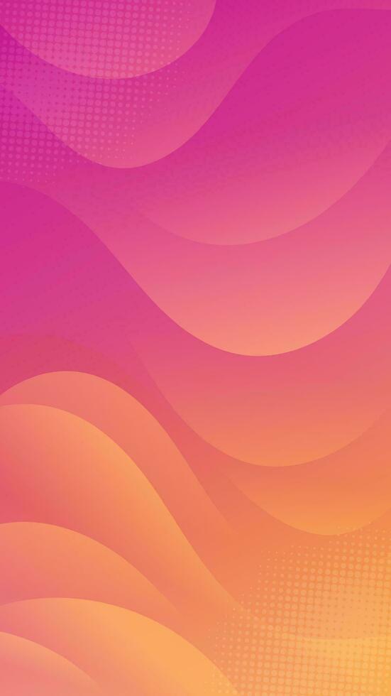 abstract achtergrond Purper oranje kleur met golvend lijnen en hellingen is een veelzijdig Bedrijfsmiddel geschikt voor divers ontwerp projecten zo net zo websites, presentaties, afdrukken materialen, sociaal media berichten vector