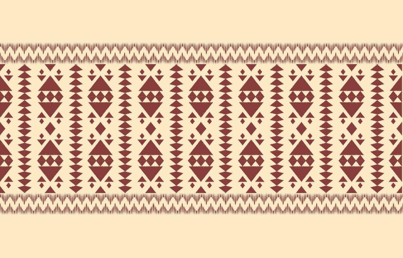 etnisch abstract ikat kunst. aztec ornament afdrukken. meetkundig etnisch patroon naadloos kleur oosters. ontwerp voor achtergrond ,gordijn, tapijt, behang, kleding, inpakken, batik, vector illustratie.