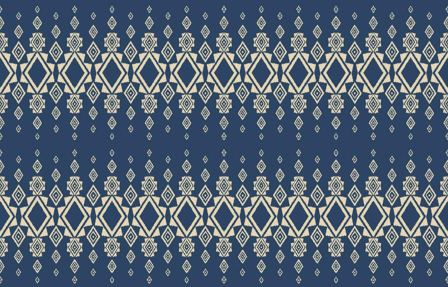 etnisch abstract ikat kunst. aztec ornament afdrukken. meetkundig etnisch patroon naadloos kleur oosters. ontwerp voor achtergrond ,gordijn, tapijt, behang, kleding, inpakken, batik, vector illustratie.