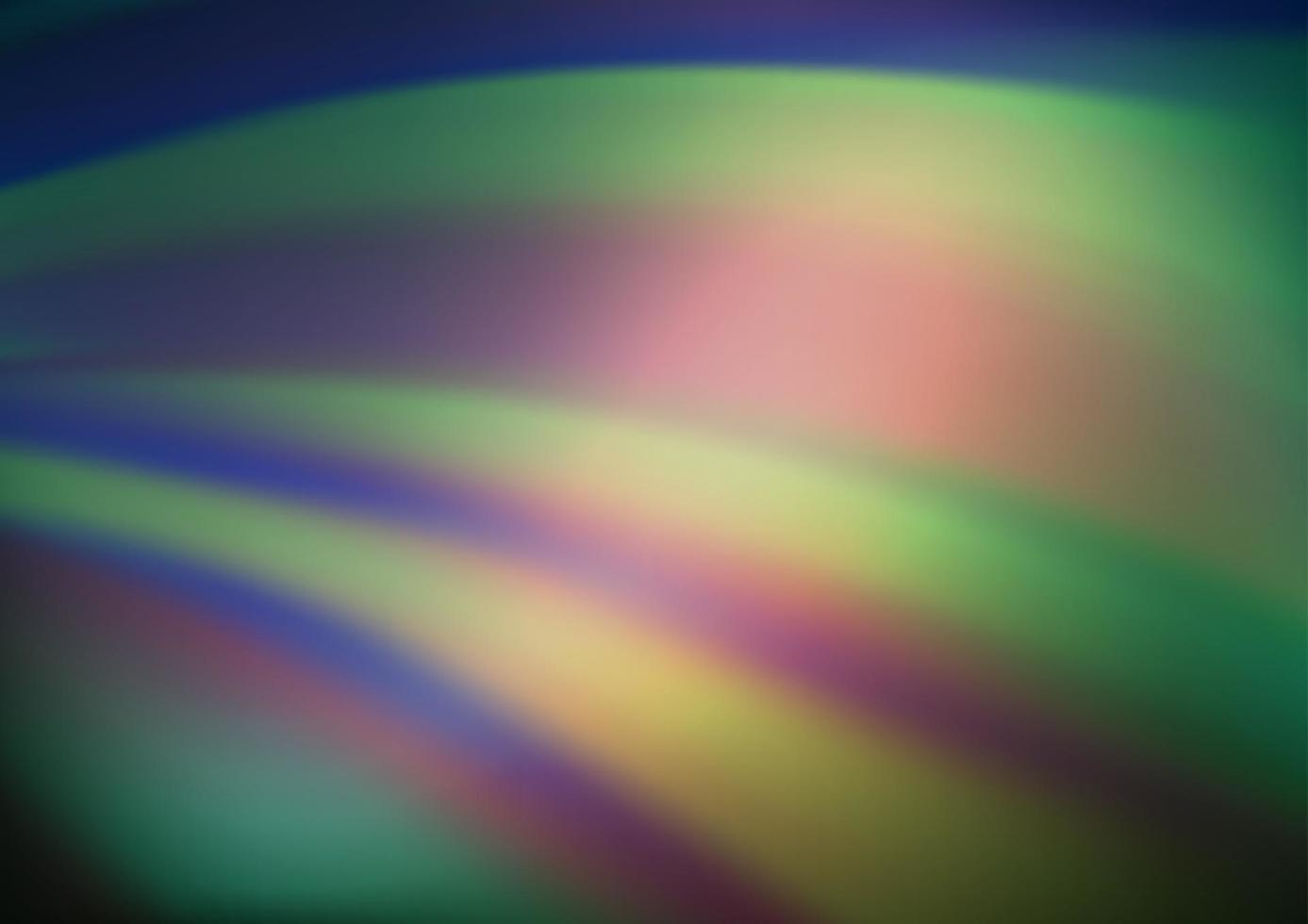 donkerblauwe, groene vector abstract onscherpe achtergrond.