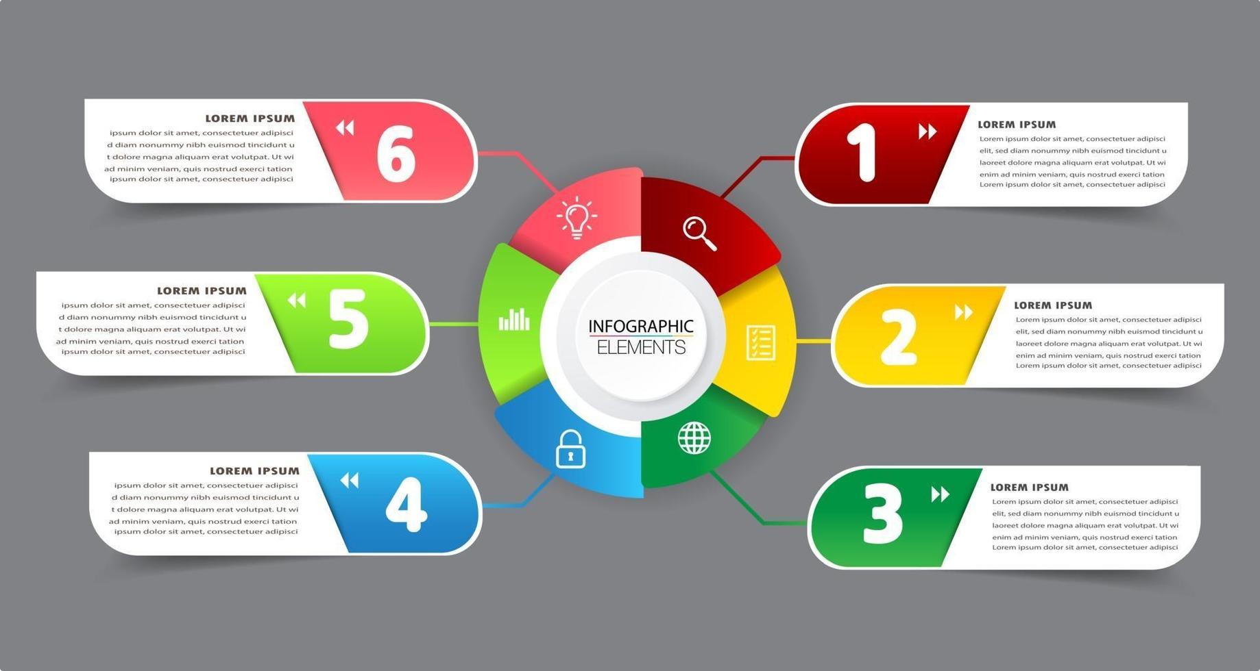 moderne tijdlijn tekstvaksjabloon, infographicsbanner vector