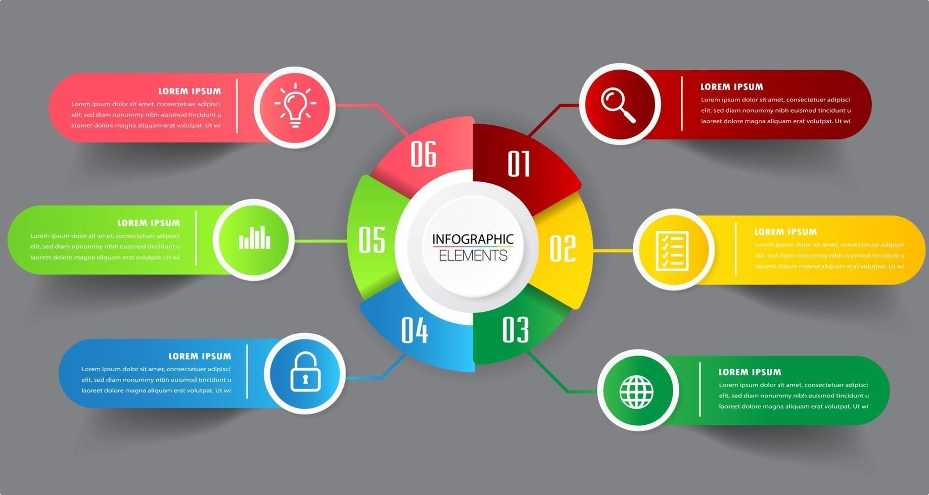 moderne tijdlijn tekstvaksjabloon, infographicsbanner vector