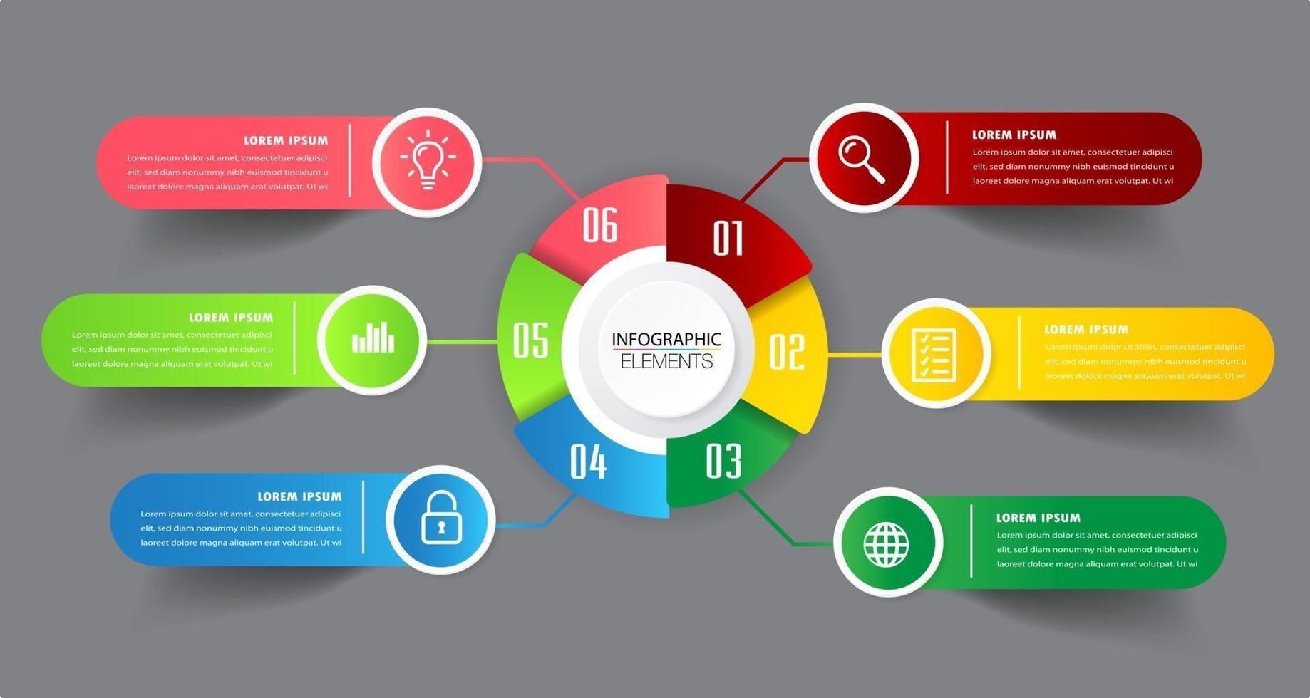 moderne tijdlijn tekstvaksjabloon, infographicsbanner vector