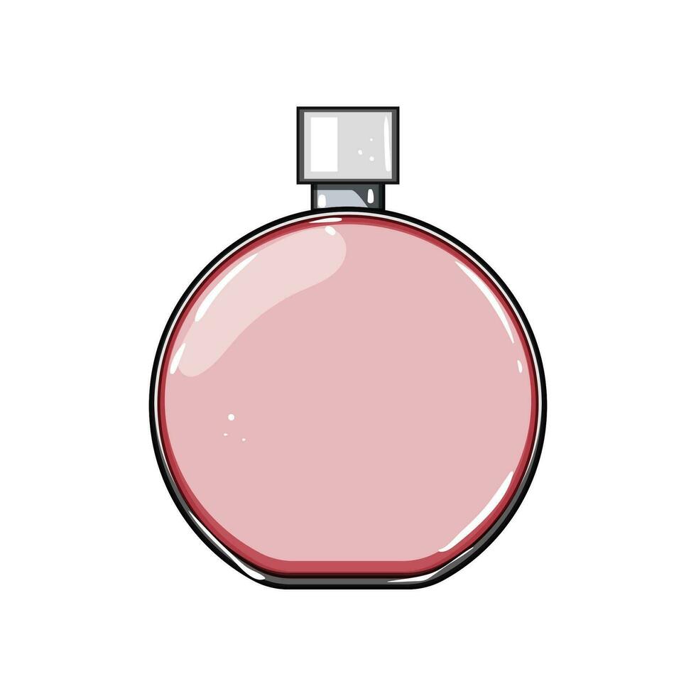 vrouw parfum voor Dames tekenfilm vector illustratie