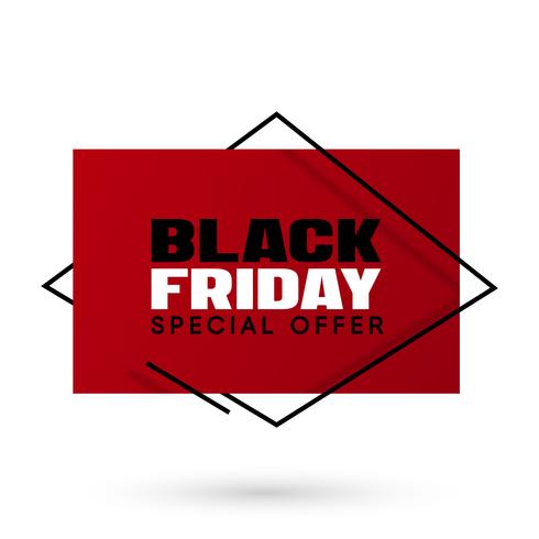 Black Friday verkoop vectorillustratie vector