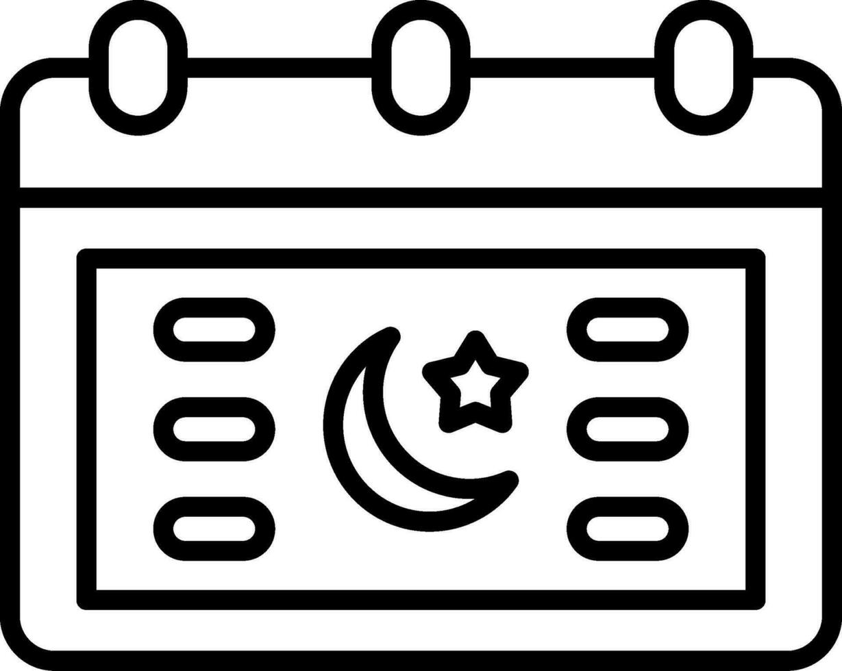 kalender vector pictogram