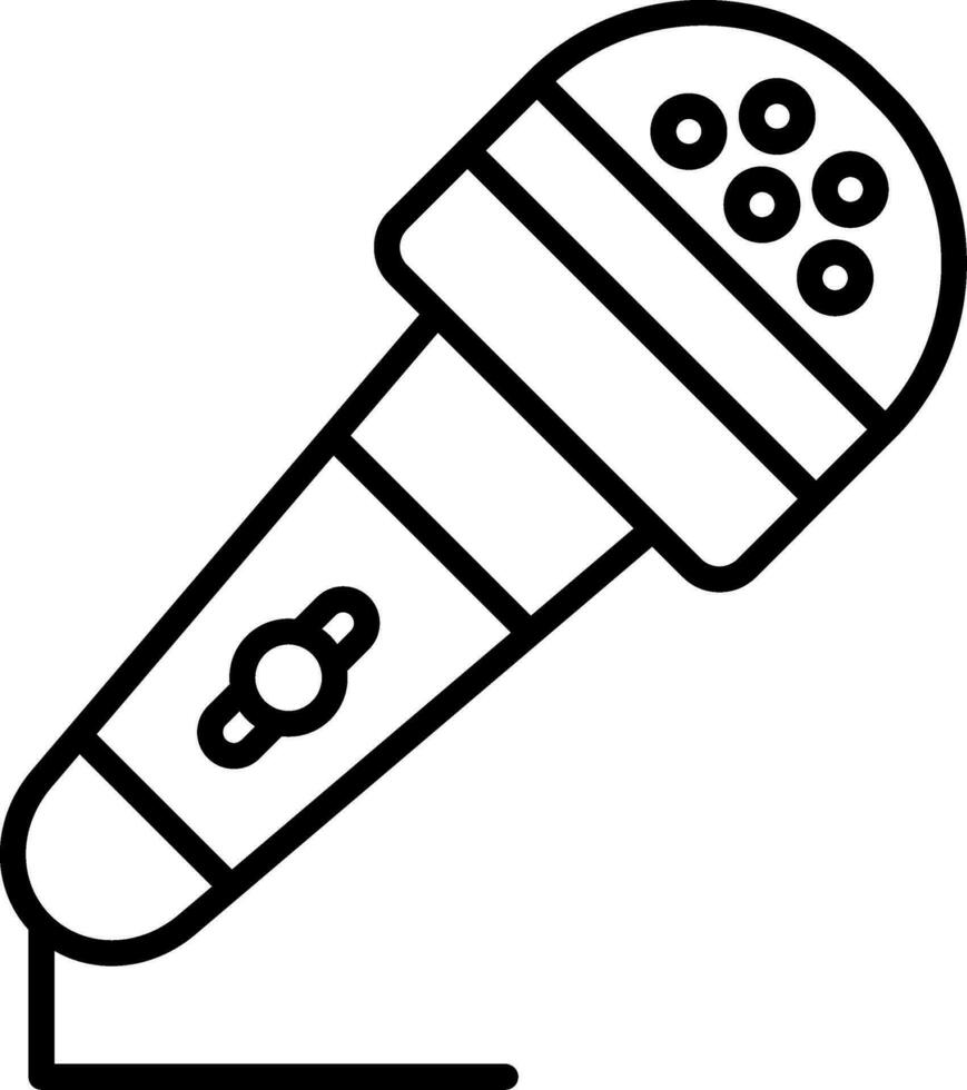 microfoon vector pictogram