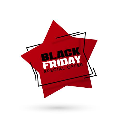 Black Friday verkoop vectorillustratie vector