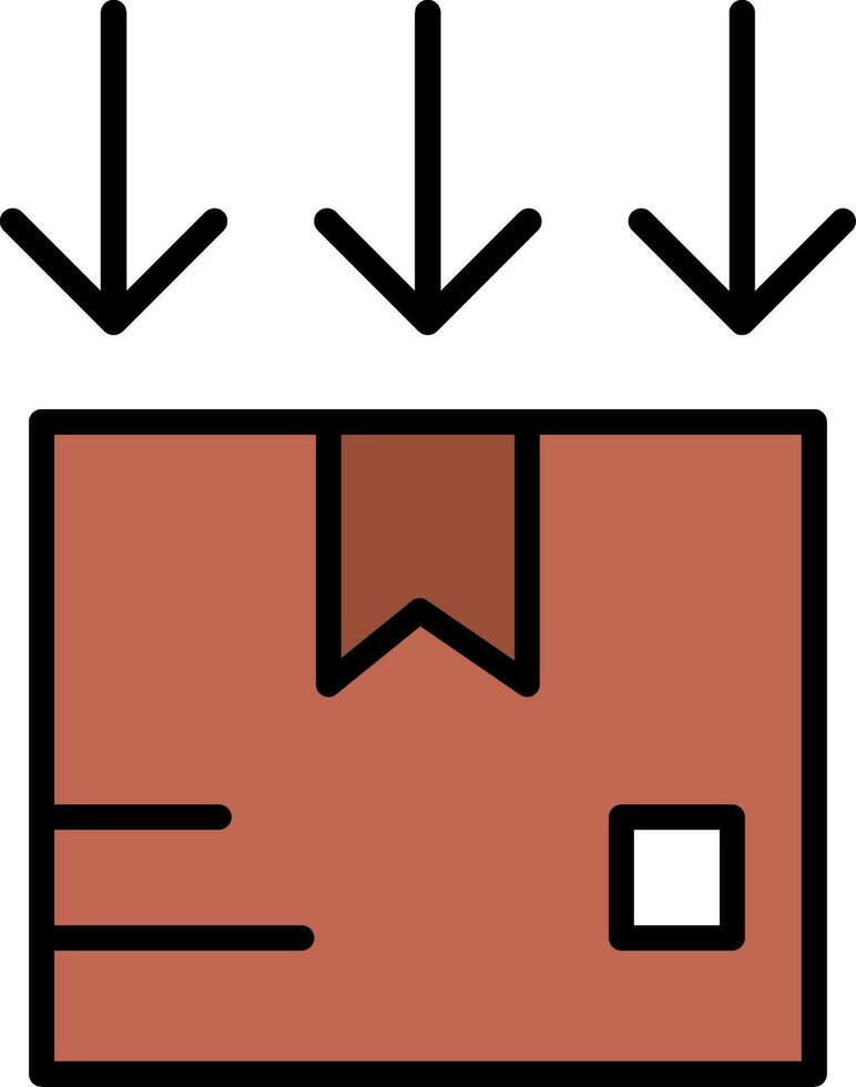 pakket vector pictogram