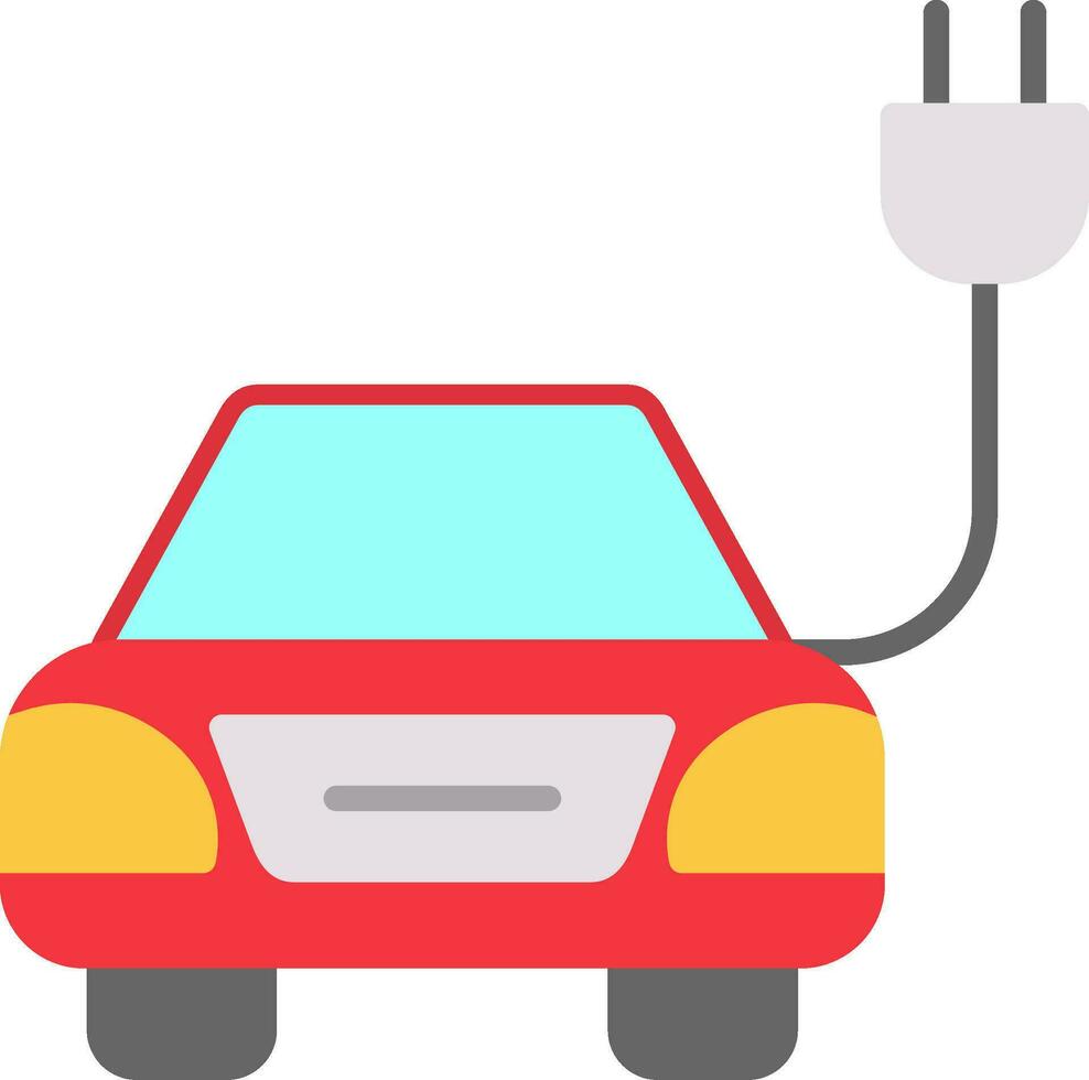 elektrische auto vector icon