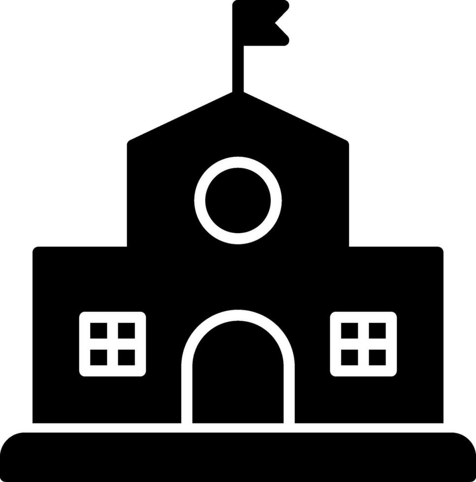 school vector pictogram