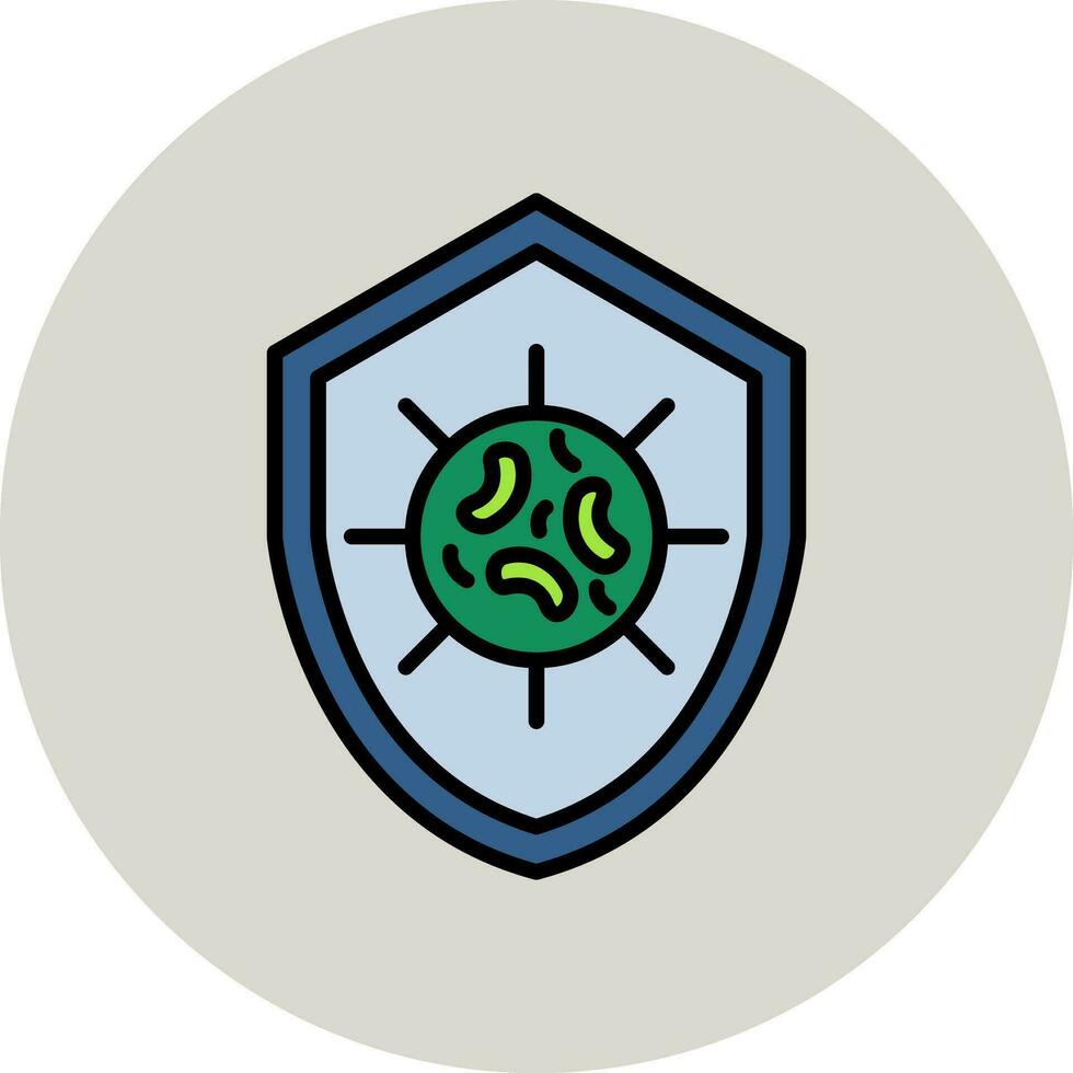 bacteriën vector icon