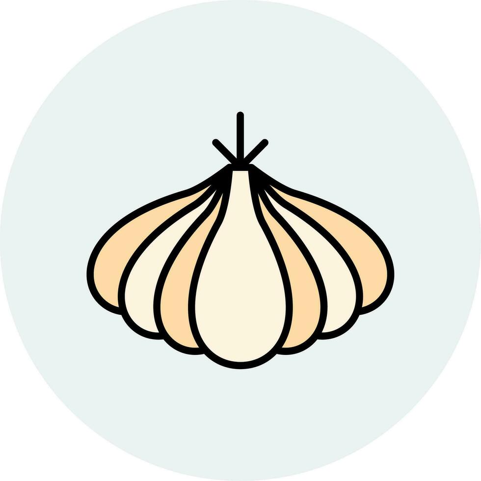 knoflook vector pictogram