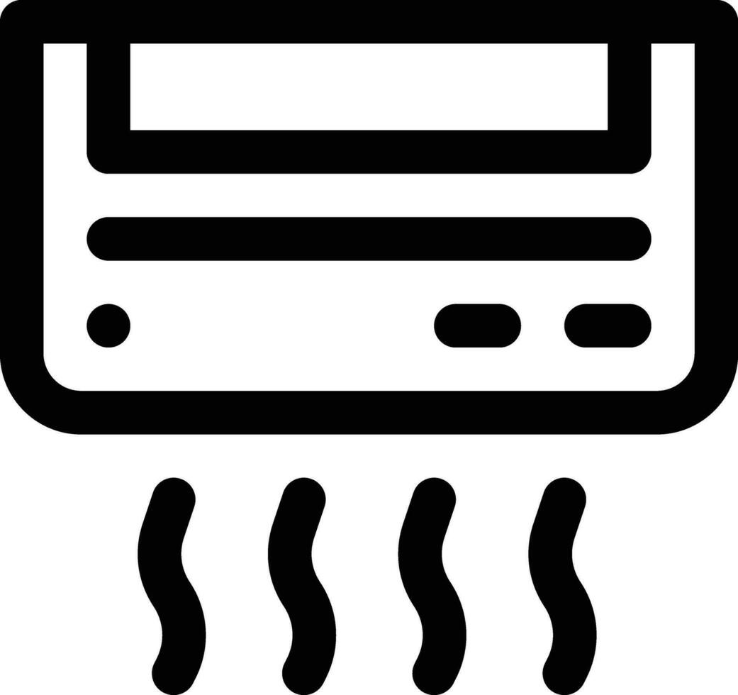 airconditioner vector pictogram