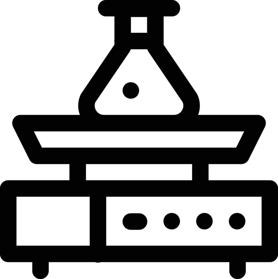 schaal chemisch vector icoon