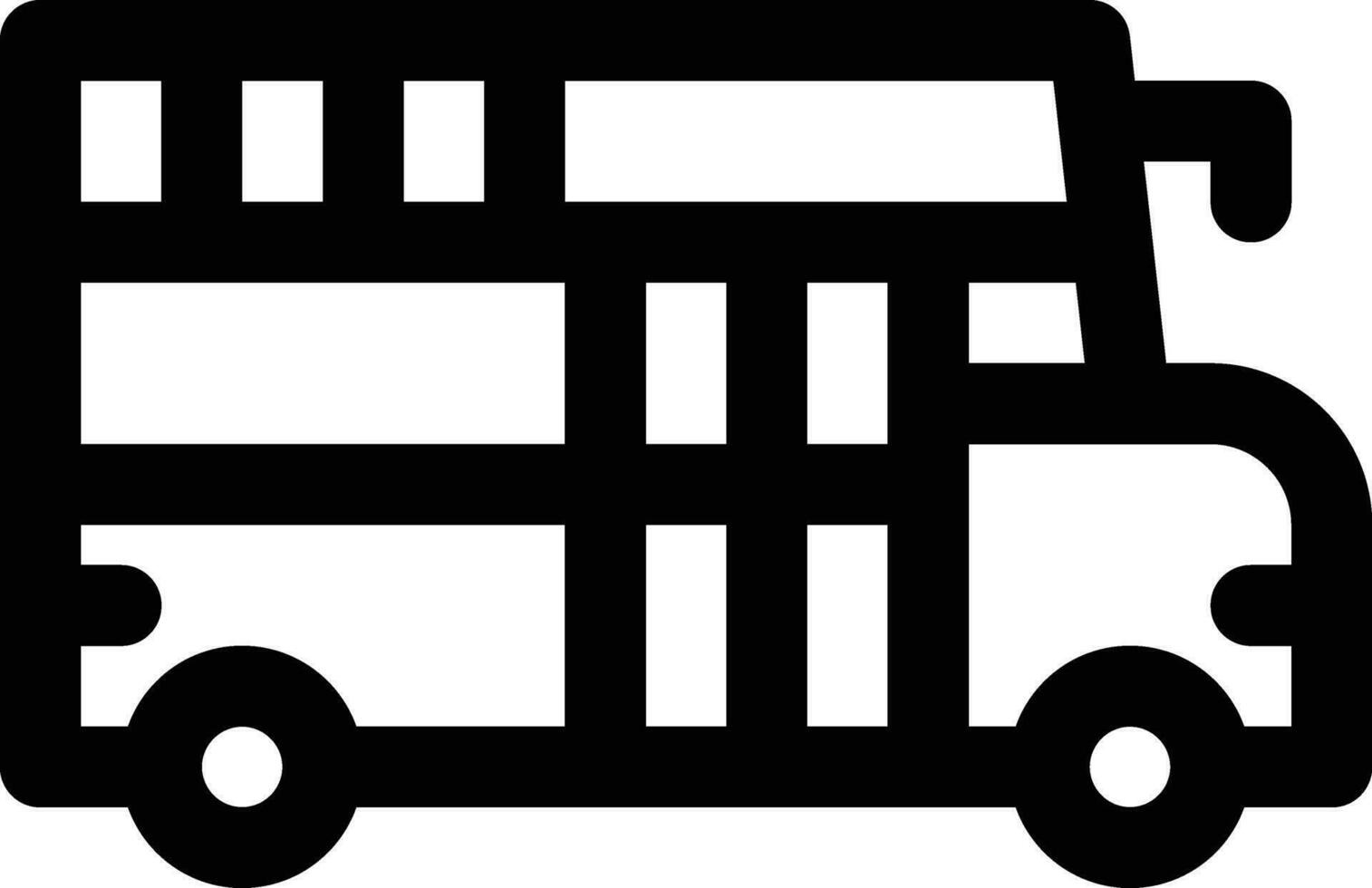 schoolbus vector pictogram