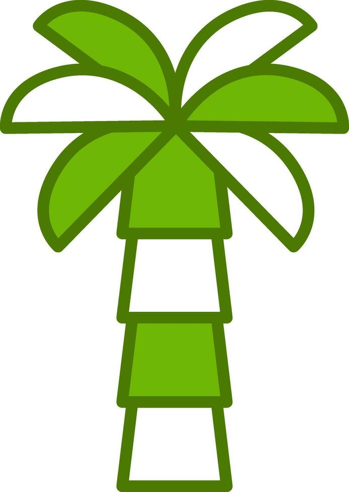 palm boom vector icoon