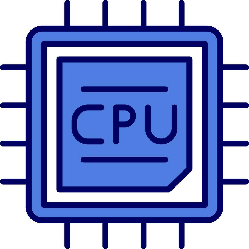 CPU vector icoon