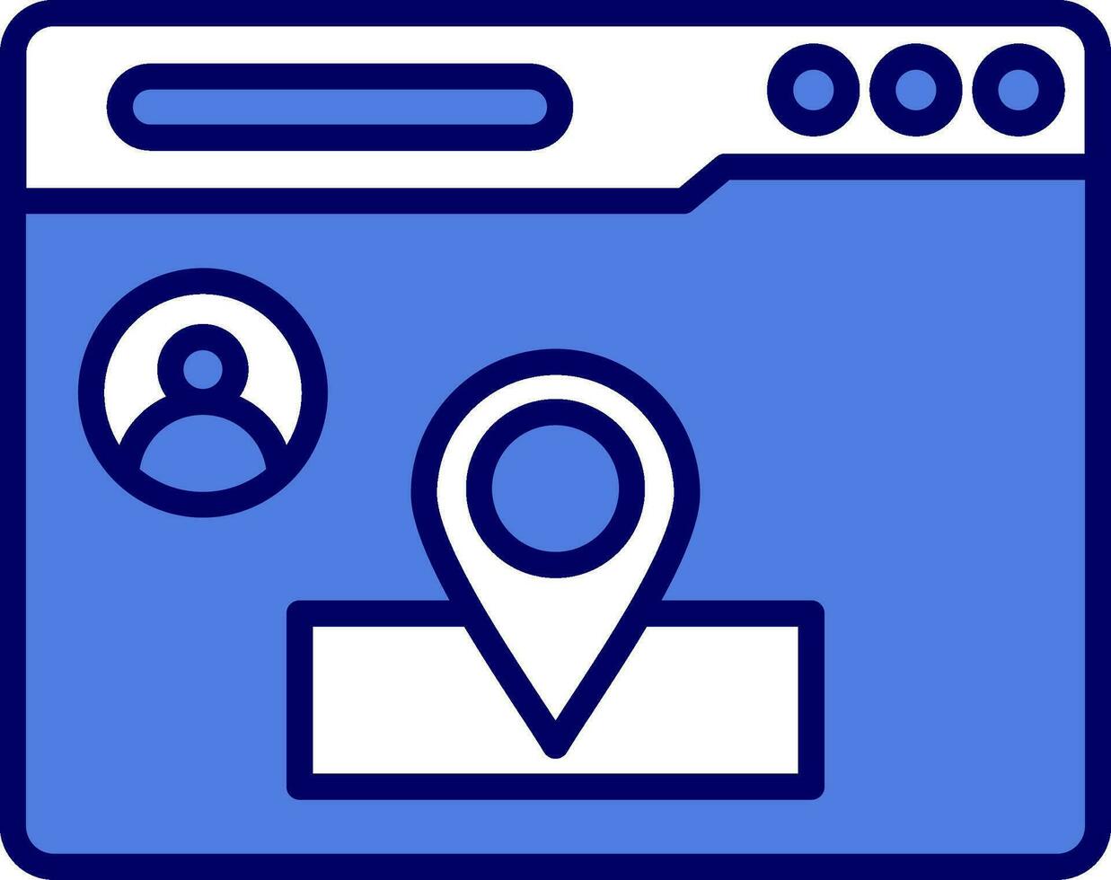 locatie vector pictogram