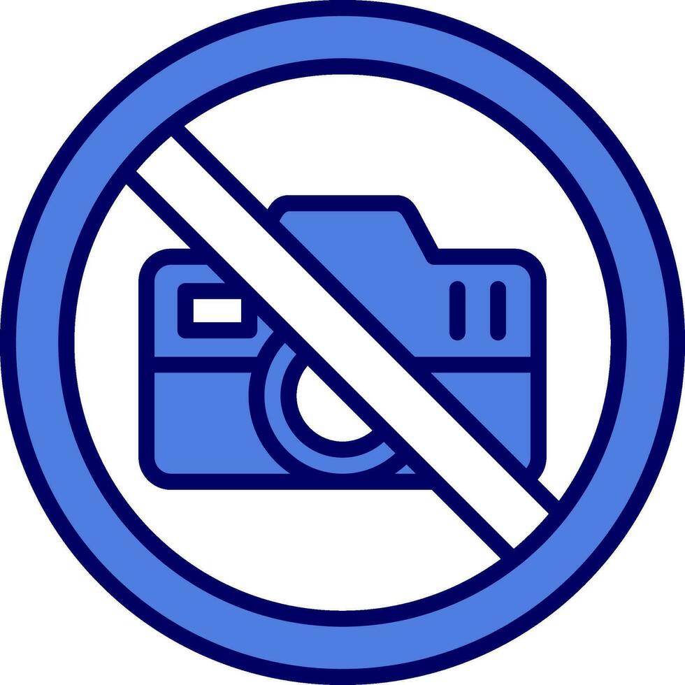 Nee camera vector icoon