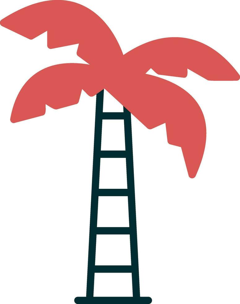 palm boom vector icoon