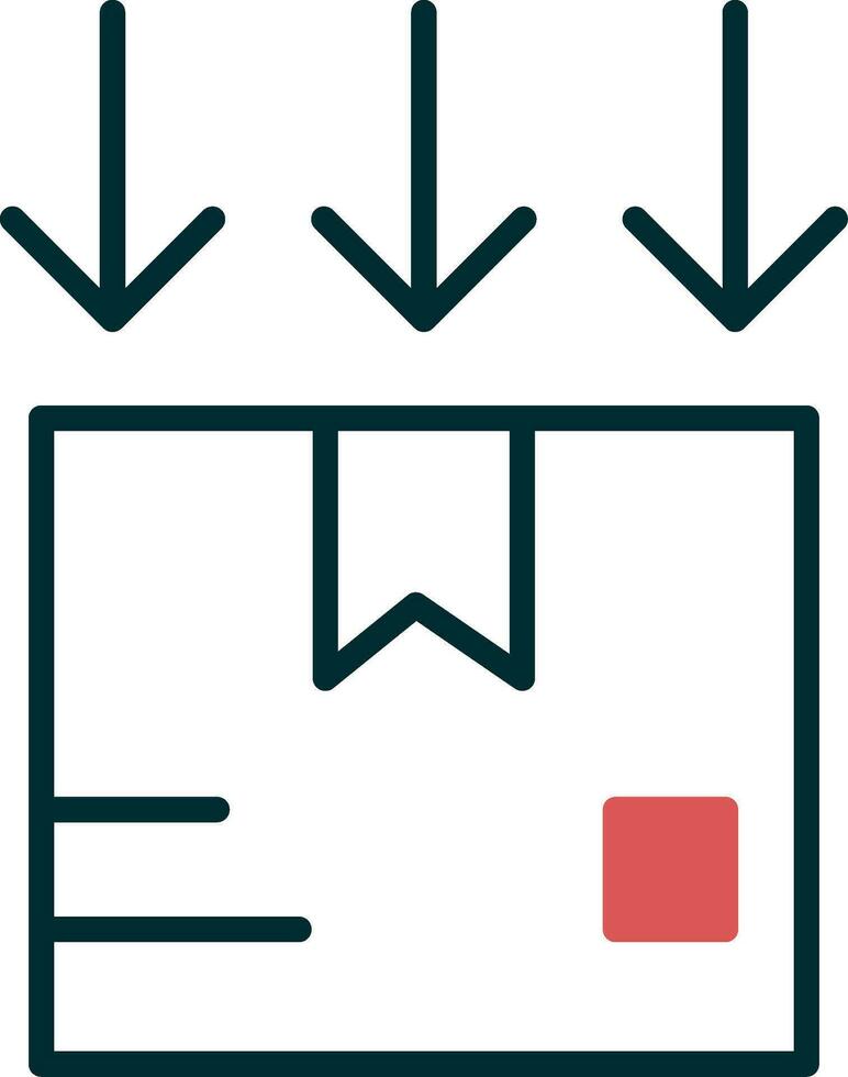 pakket vector pictogram