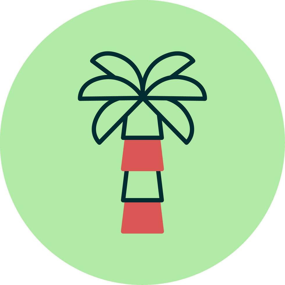 palm boom vector icoon