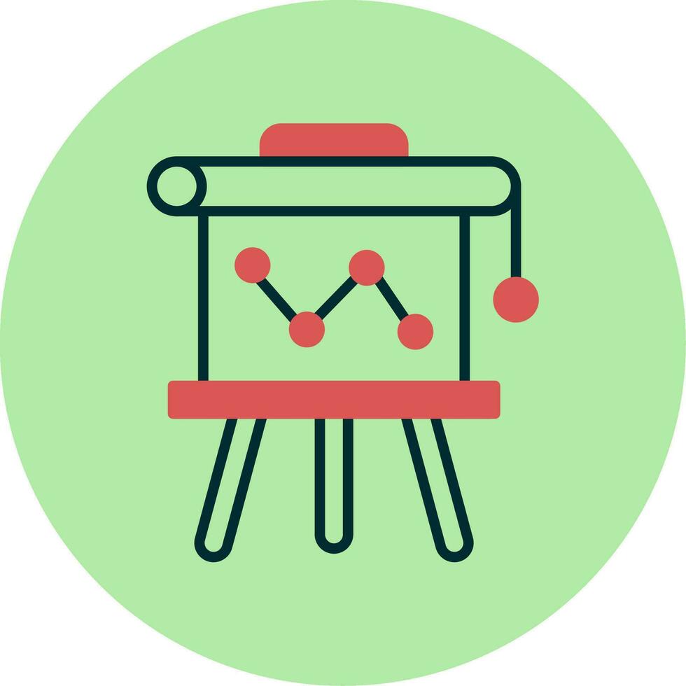 presentatie vector pictogram