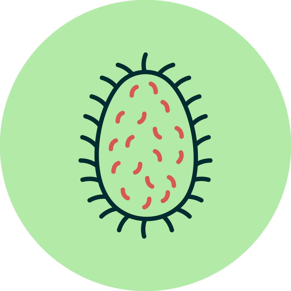 hondsdolheid lyssavirus vector icoon