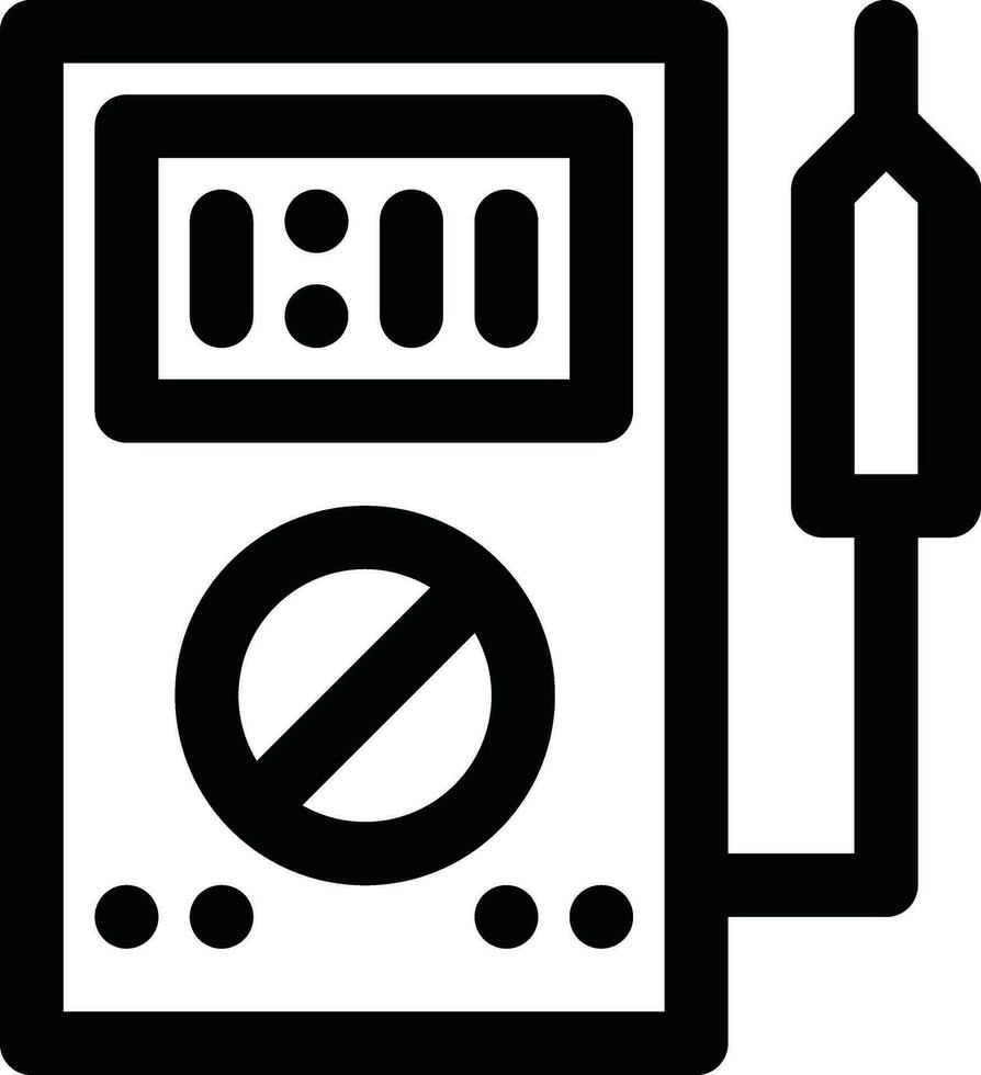 multimeter vector pictogram