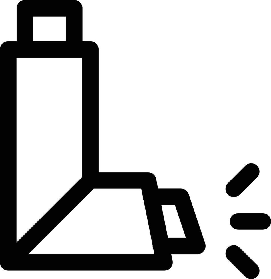 inhalator vector pictogram