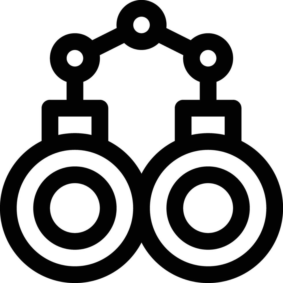 handboeien vector icon