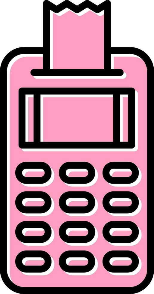 pos terminal vector icoon